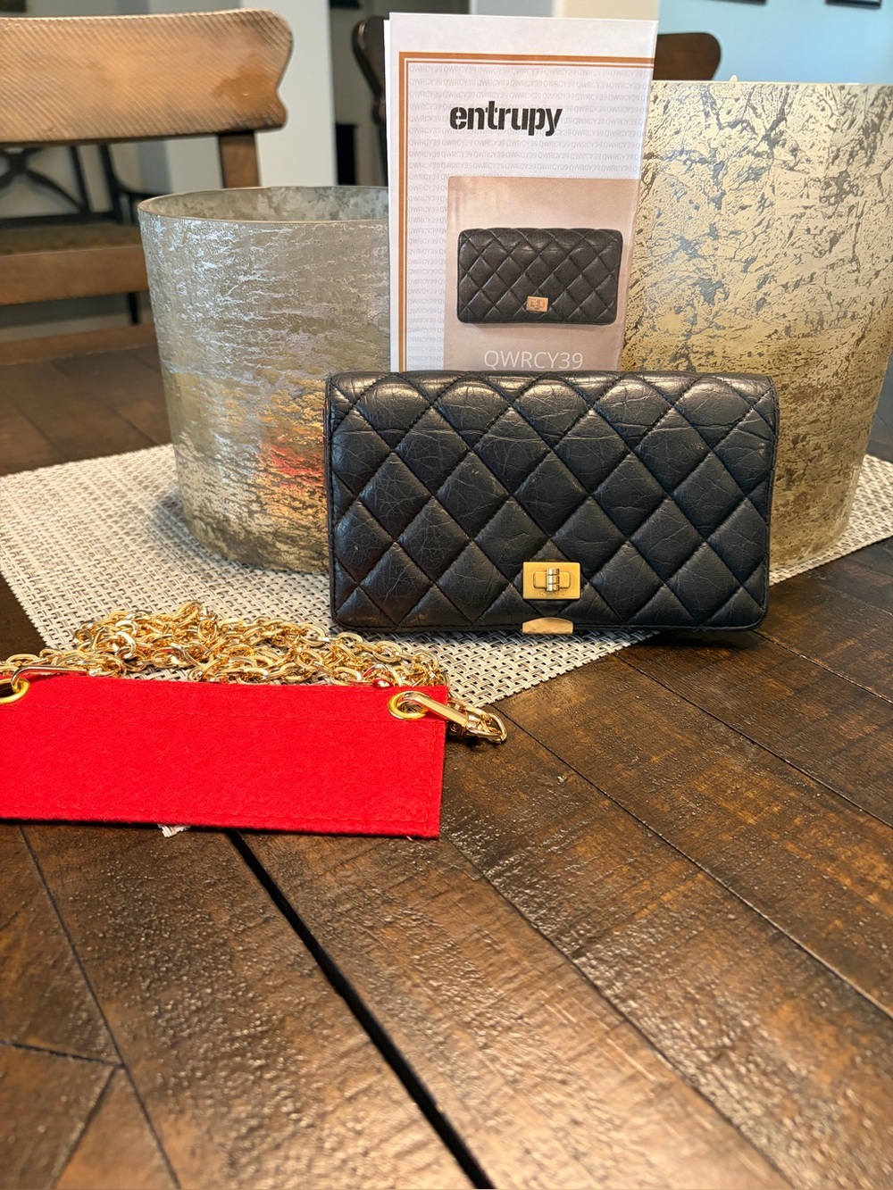 Chanel 2.55 Reissue bi-fold wallet